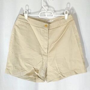 Halogen Khaki Shorts with zippered Back Pockets